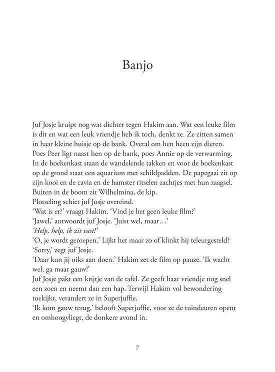 Unieboek Superjuffie in de soep