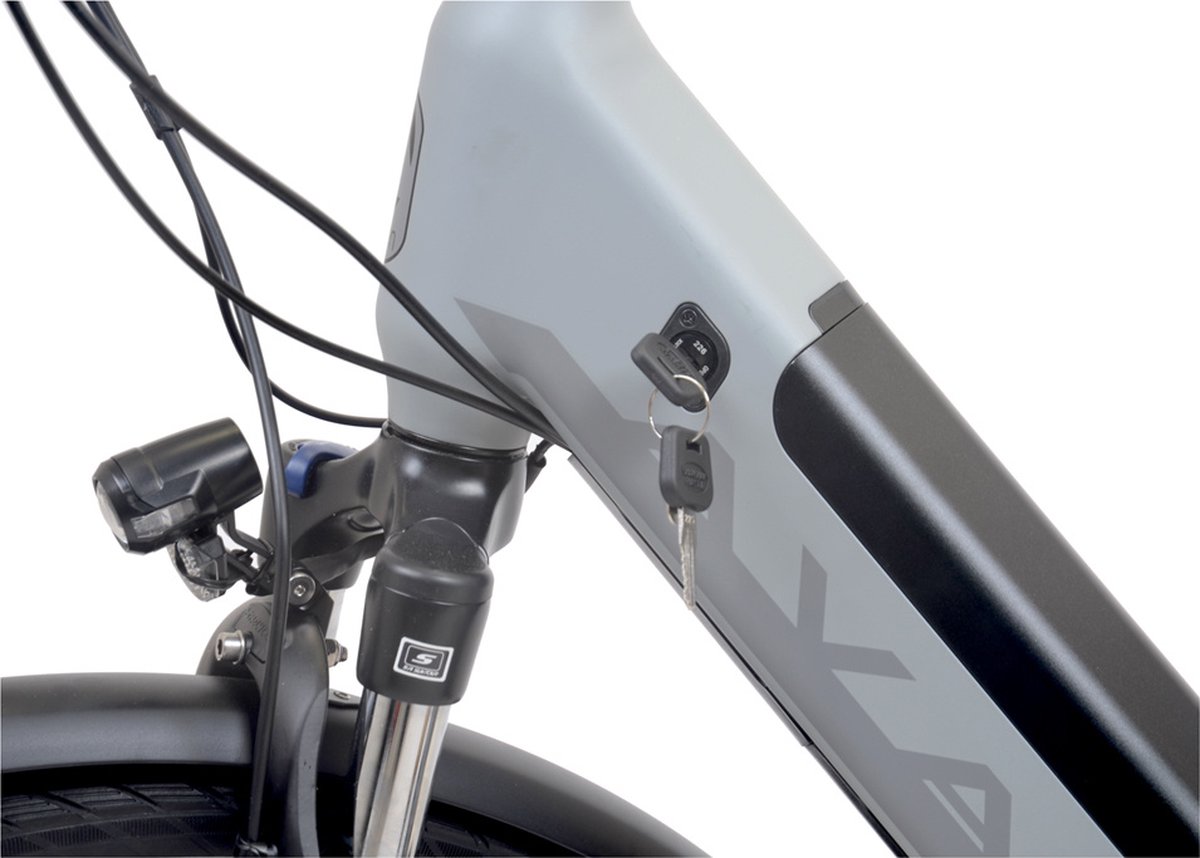 Avalon E-motive 28 Inch 54 Cm Dames 7v Hydraulische Schijfrem Matgrijs