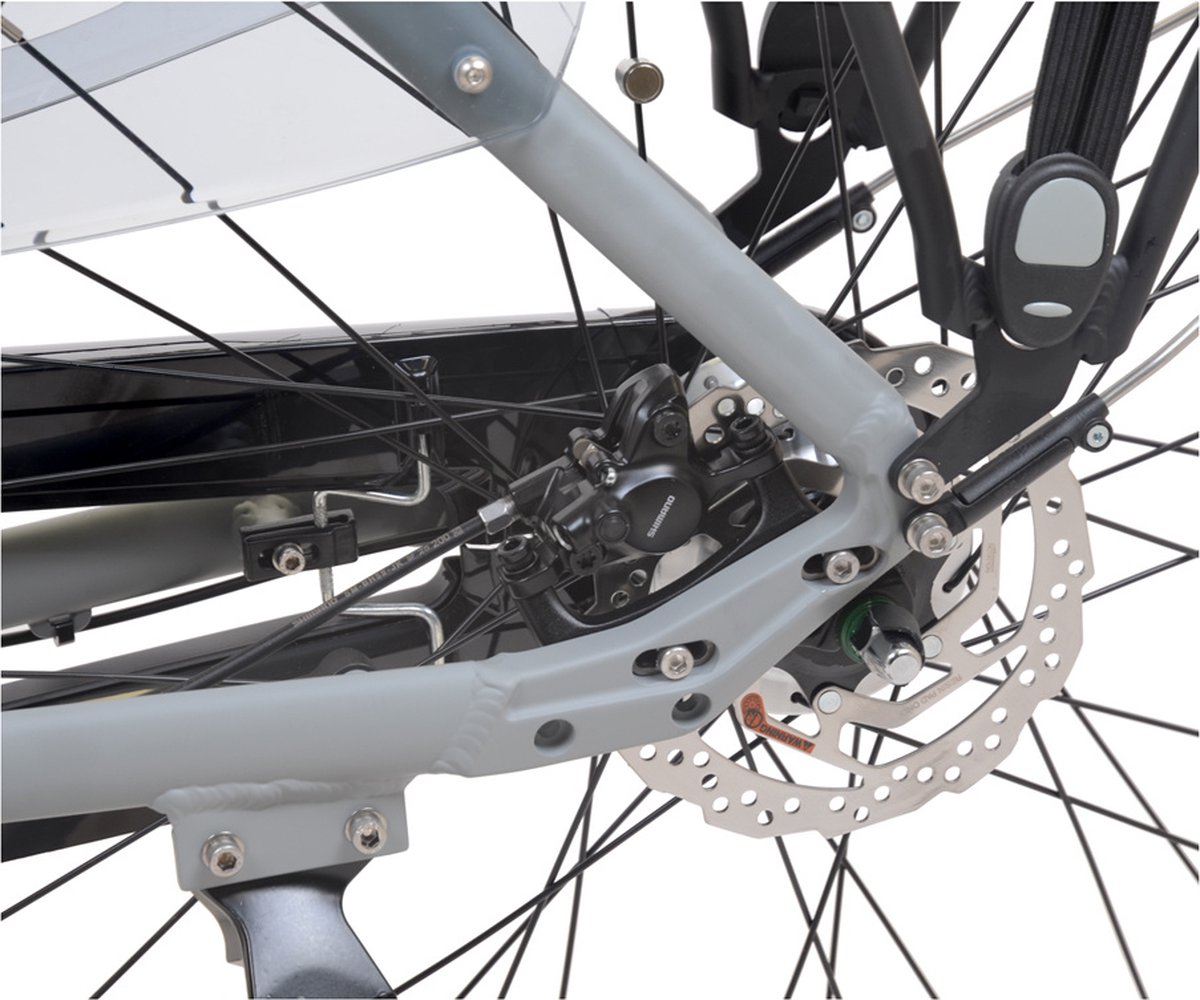 Avalon E-motive 28 Inch 54 Cm Dames 7v Hydraulische Schijfrem Matgrijs