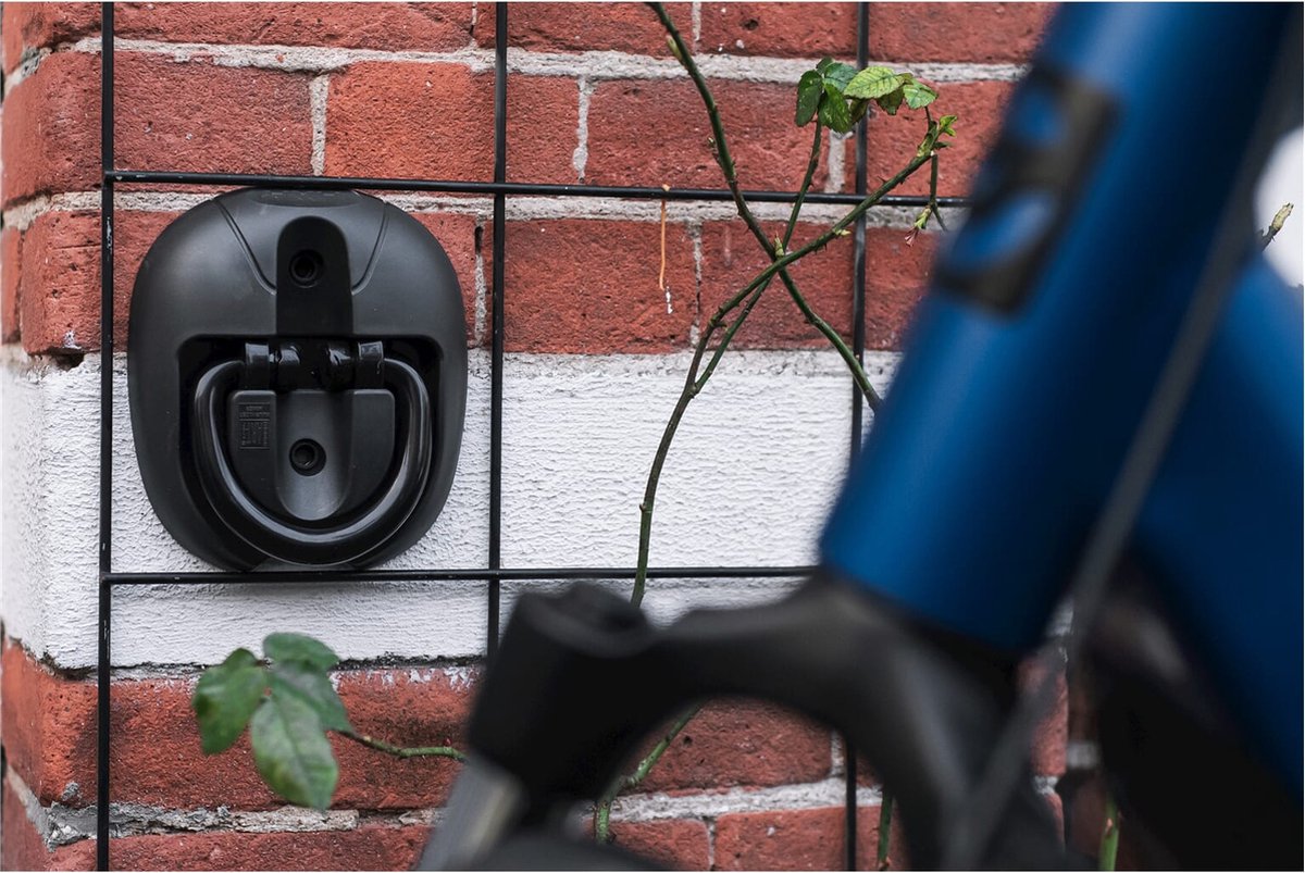 AXA Slot Muuranker 14mm Grijs **** - Zwart