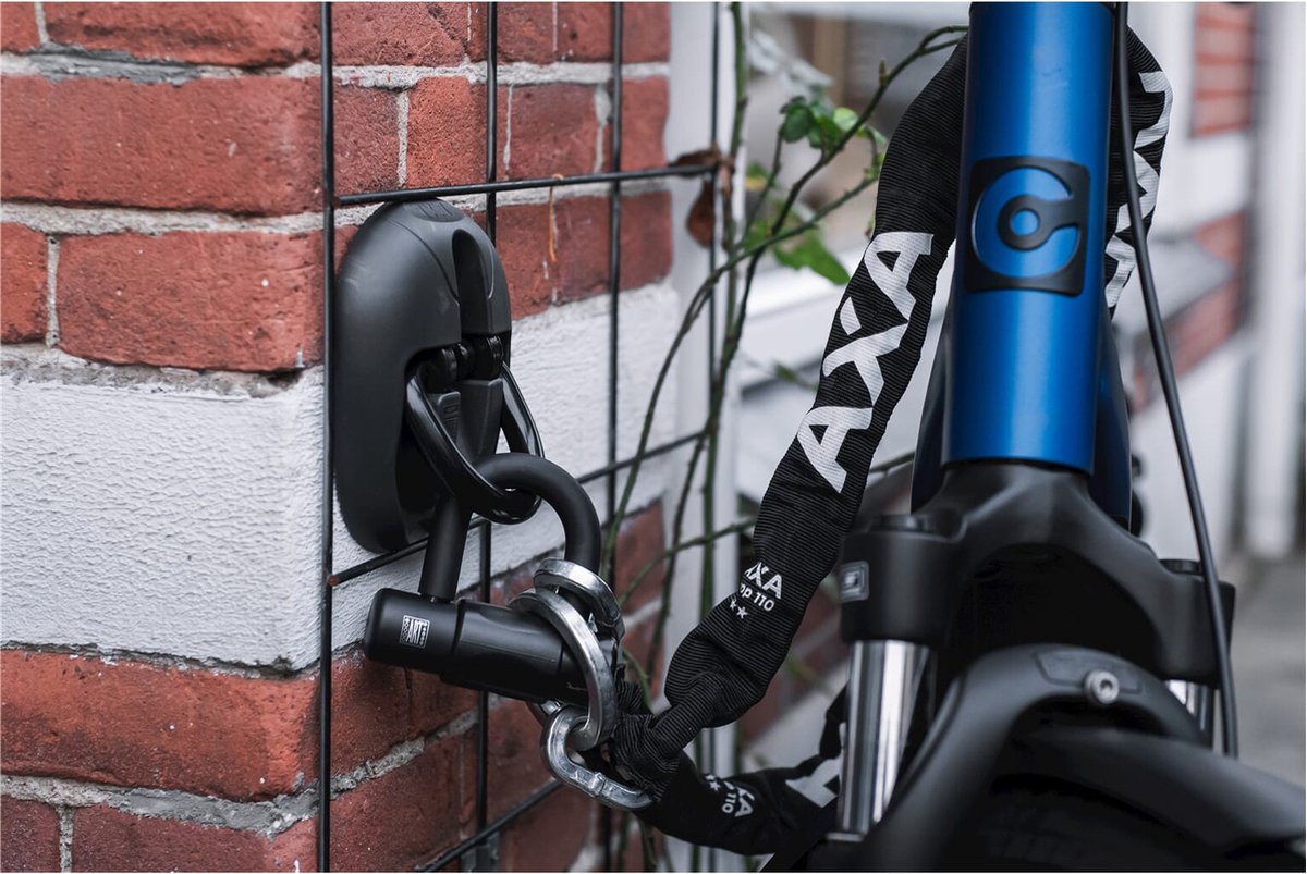 AXA Slot Muuranker 14mm Grijs **** - Zwart