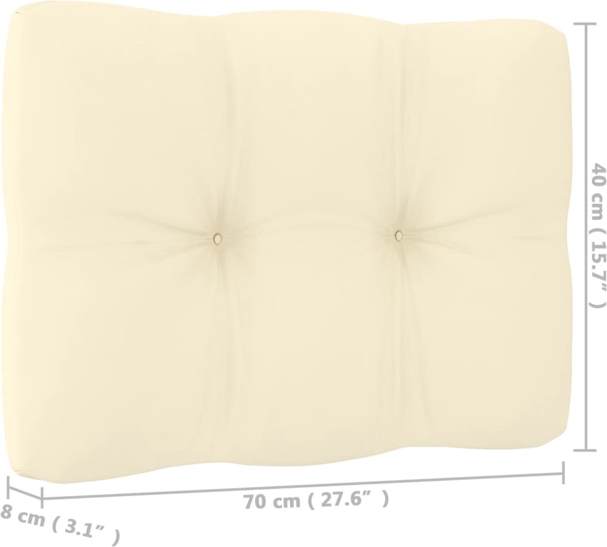 Vidaxl 4-delige Loungeset Met Kussens Massief Grenenhout - Bruin