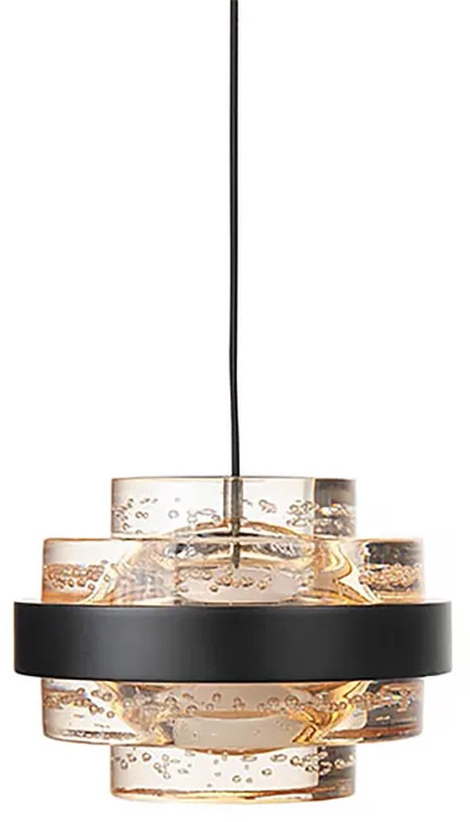 Highlight Hanglamp Dynasty 5 Lichts Ø 34 Cm Champagne- - Zwart