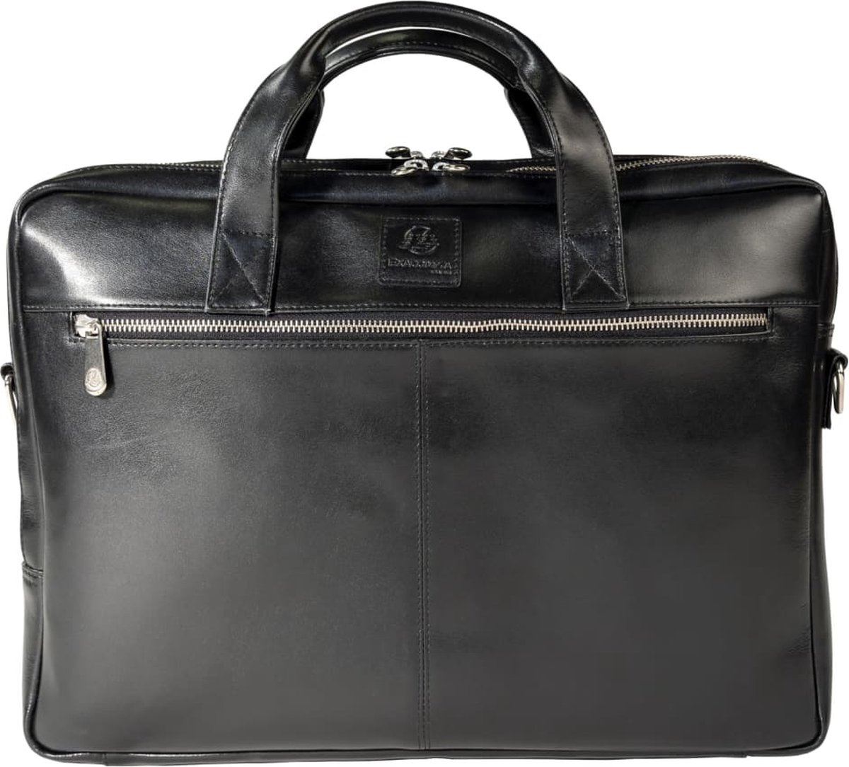 Exacompta Laptoptas Met 2 Vakken Exactive Leer - Zwart