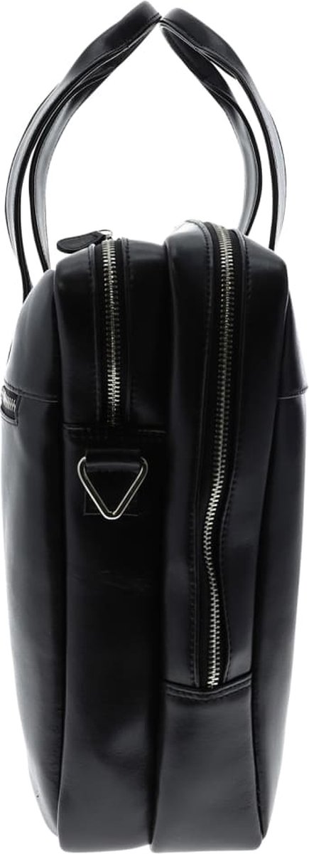 Exacompta Laptoptas Met 2 Vakken Exactive Leer - Zwart