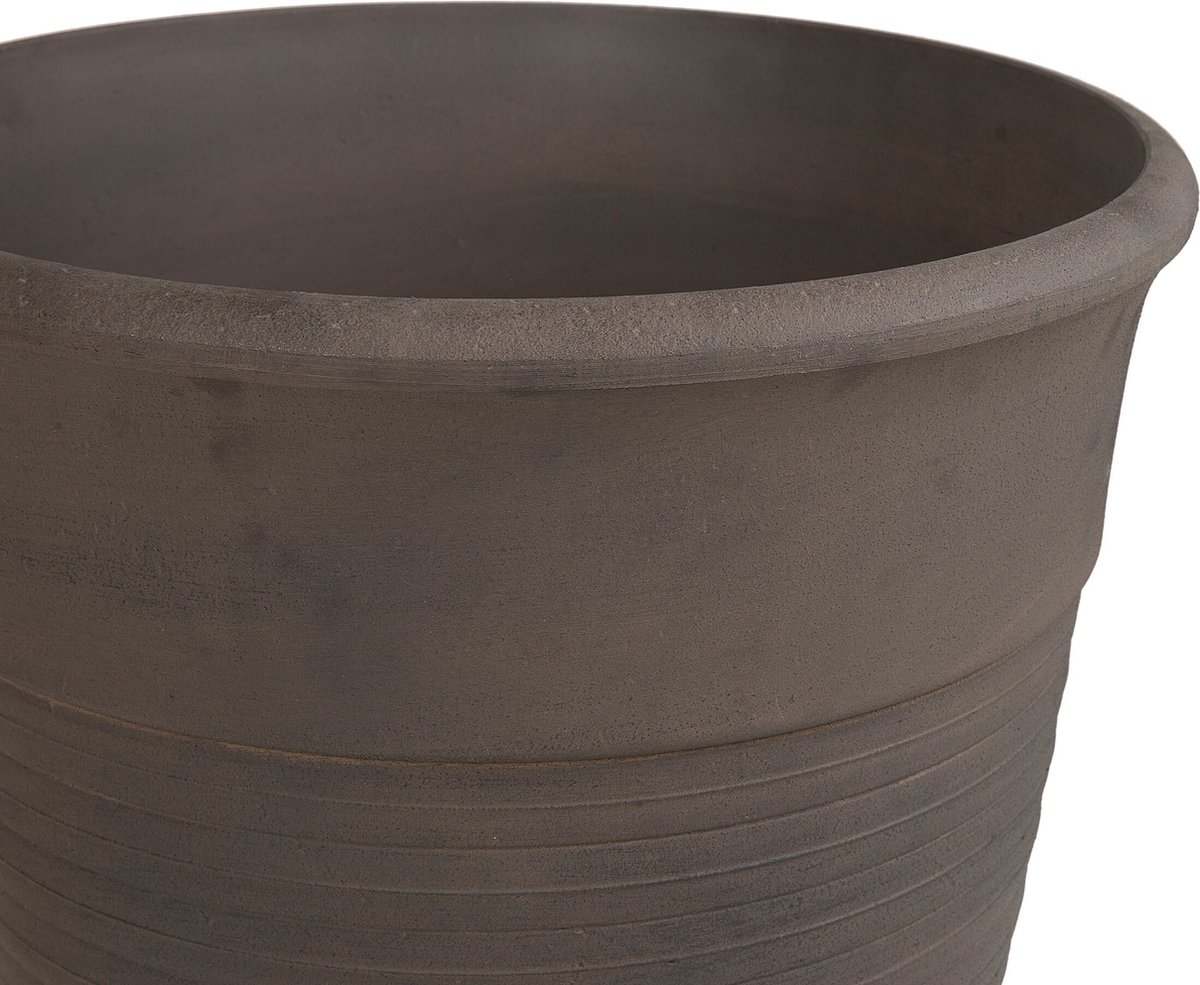 Beliani Katalima - Plantenbak Voor Buiten--polyresin, Stenenmix - Bruin