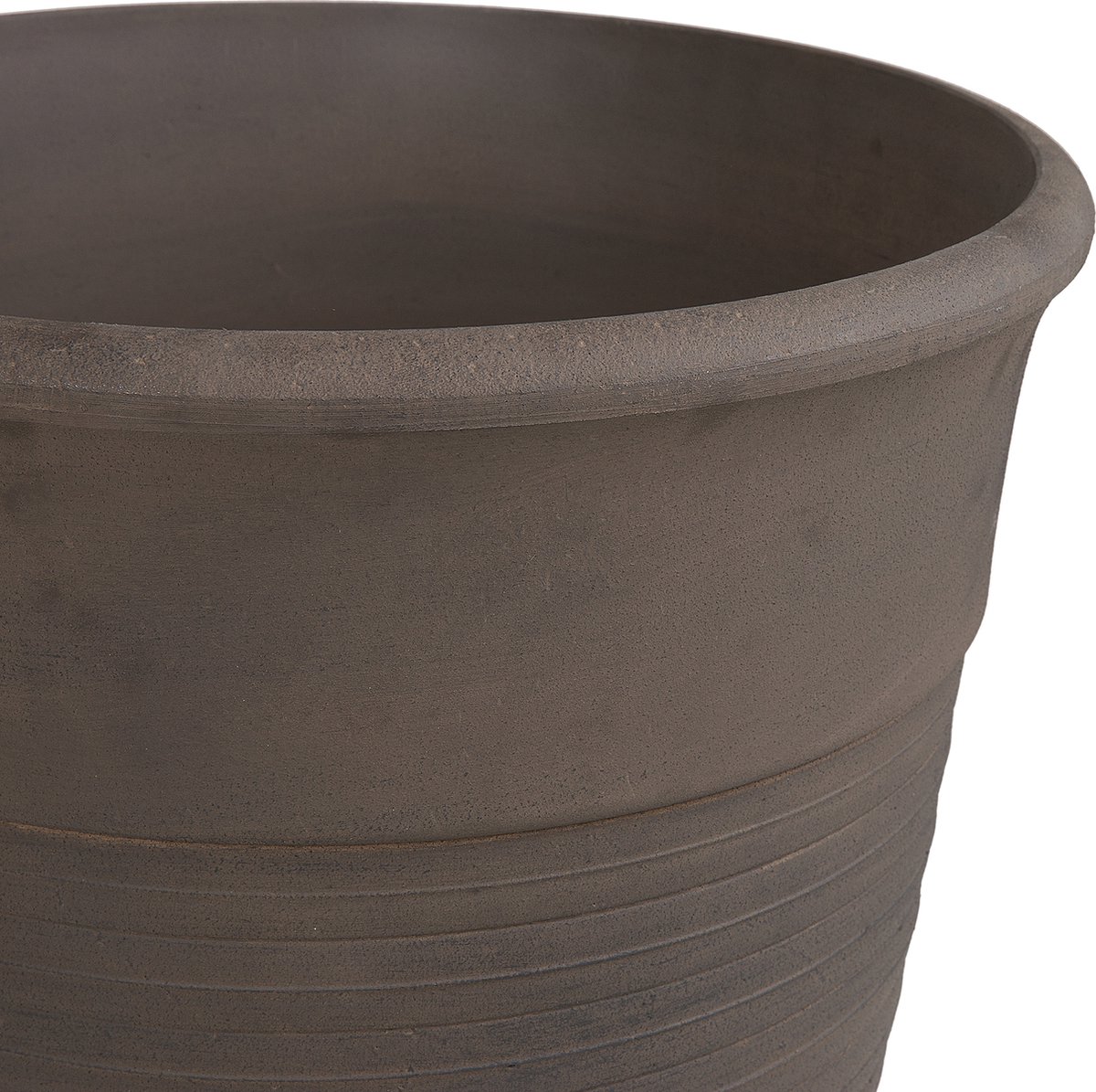 Beliani Katalima - Plantenbak Voor Buiten--polyresin, Stenenmix - Bruin