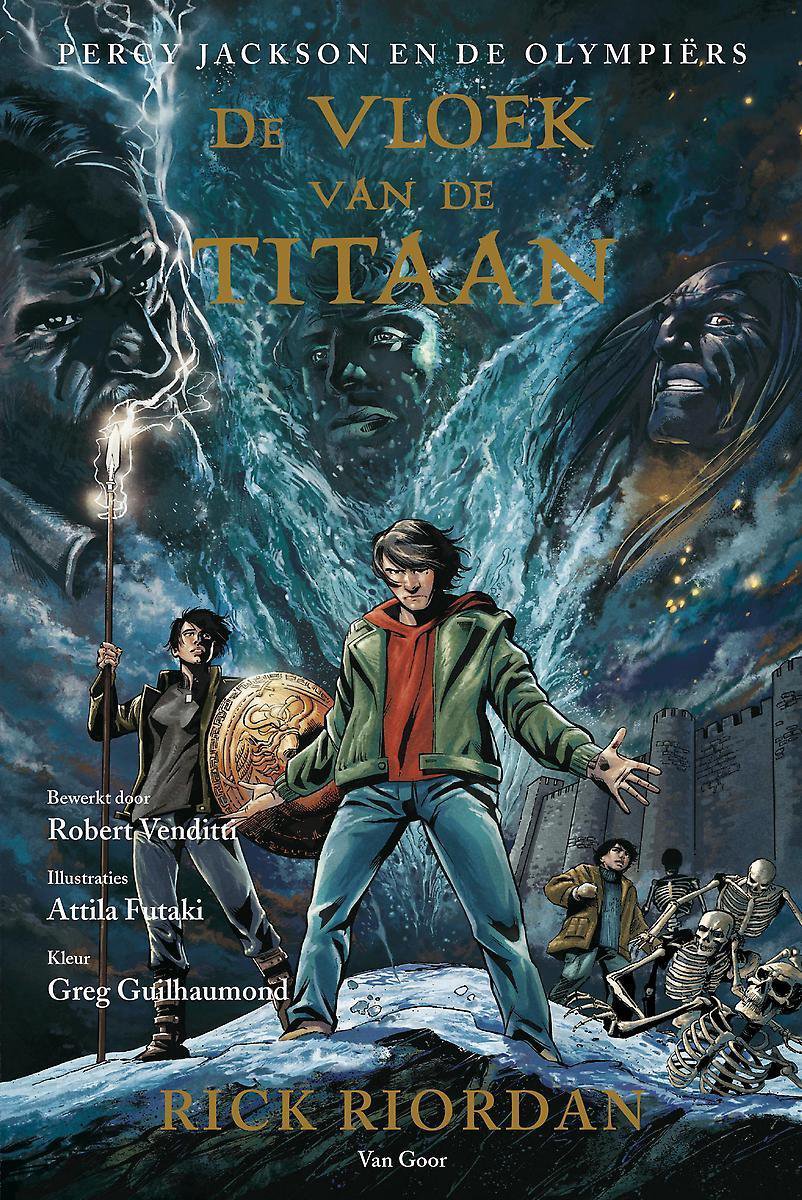 Van Goor De vloek van de Titaan graphic novel