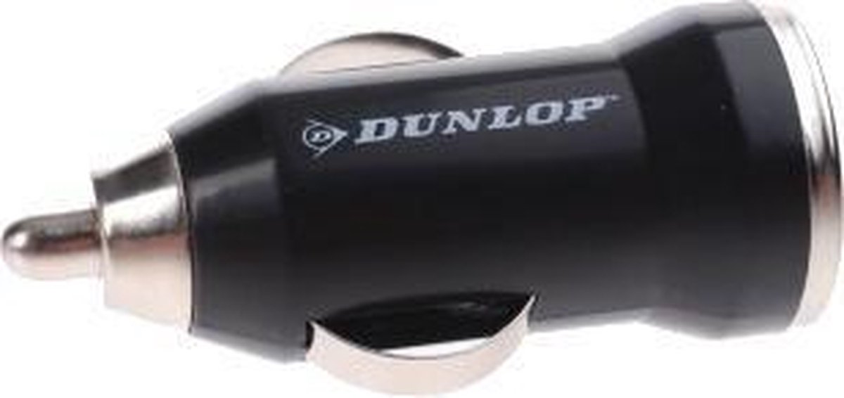 Dunlop Autolader Usb 12/24 Volt 1 Ampère - Zwart