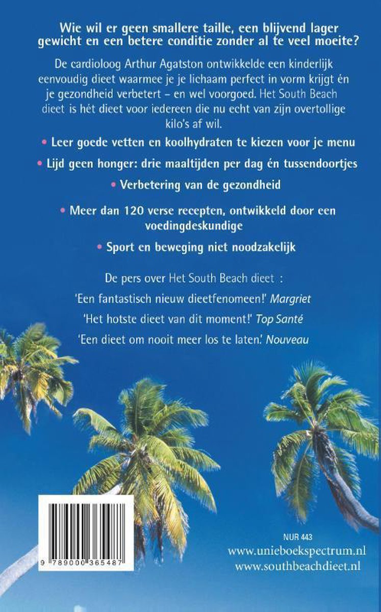 Uitgeverij Unieboek | Het Spectrum Het south Beach Dieet