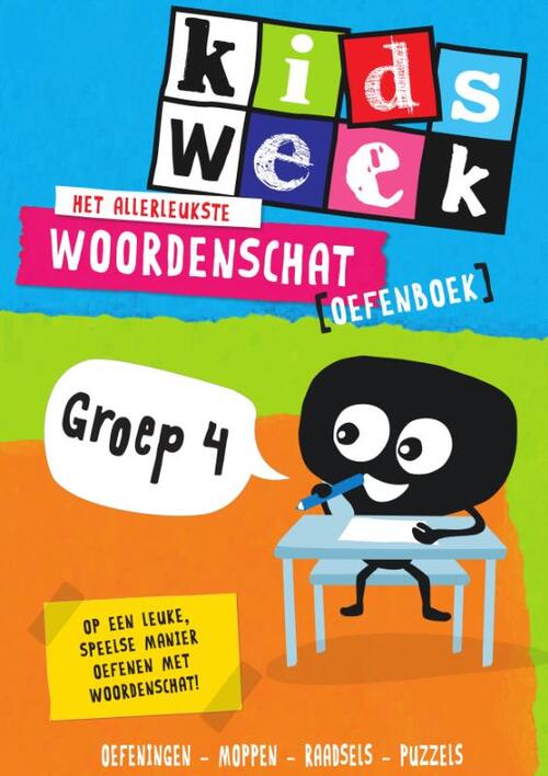 Het allerleukste woordenschat oefenboek - Kidsweek in de klas groep 4