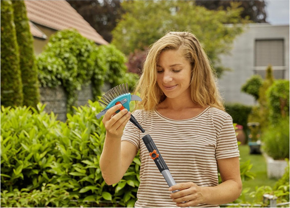 GARDENA Combisystem 3in1 Voegenreiniger - Onkruidstekers & -Krabbers - - Turquoise