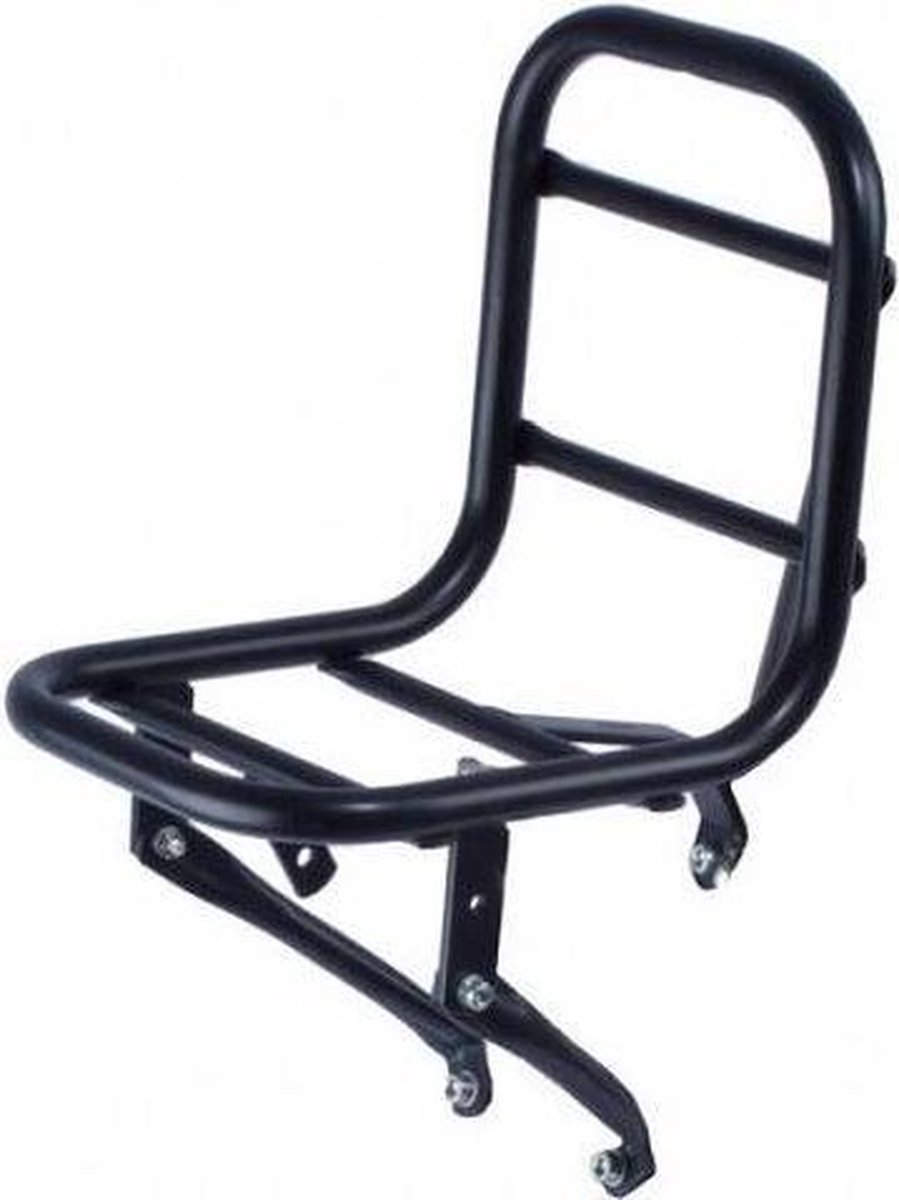 Steco voordrager V-brakemontage 20/28 inch staal mat - Zwart