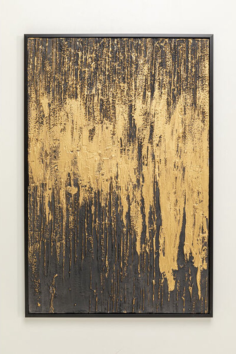 Kare Design Schilderij Abstract Black 80x120cm