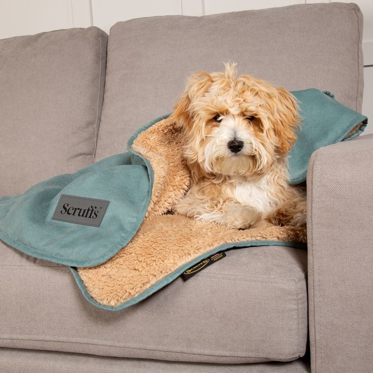 Scruffs Hondendeken Cosy Blanket Karamel Bruin