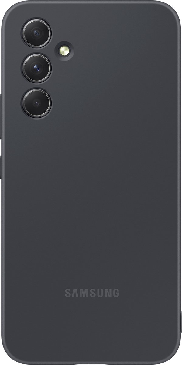 Samsung Galaxy A54 Siliconen Hoesje - Zwart