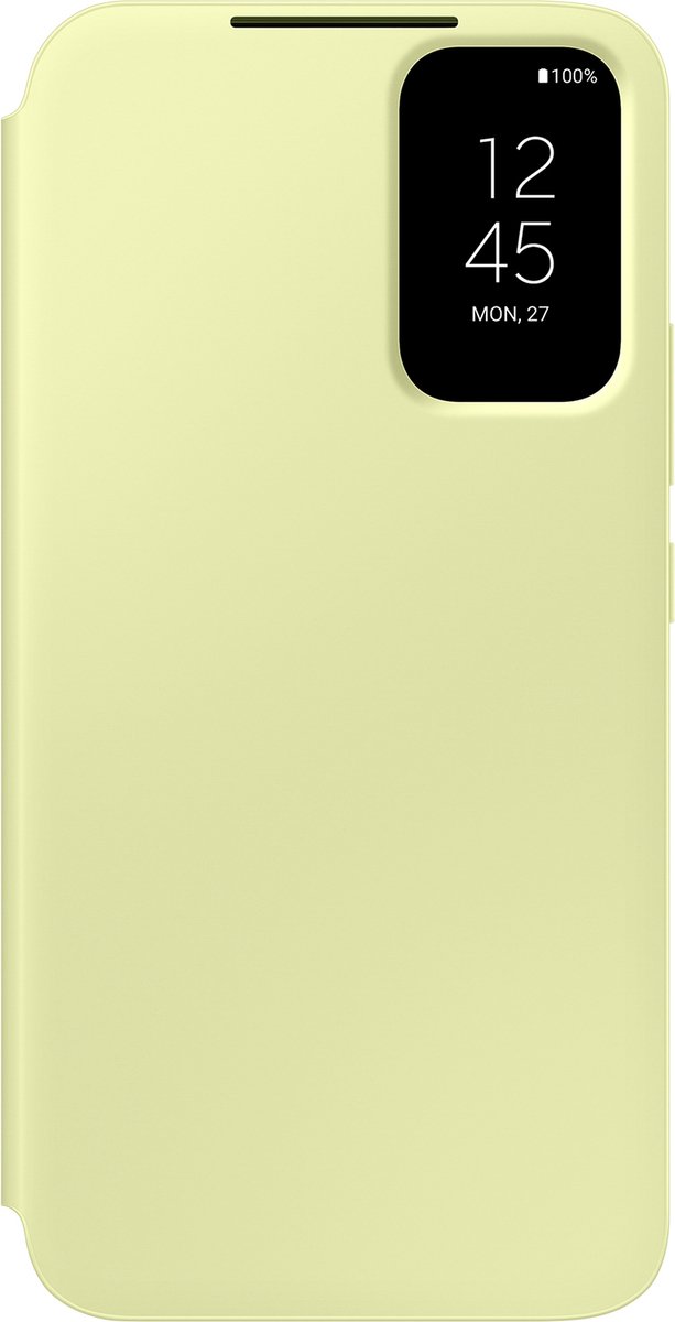 Samsung Galaxy A34 Smart View Portemonnee Hoesje - Groen