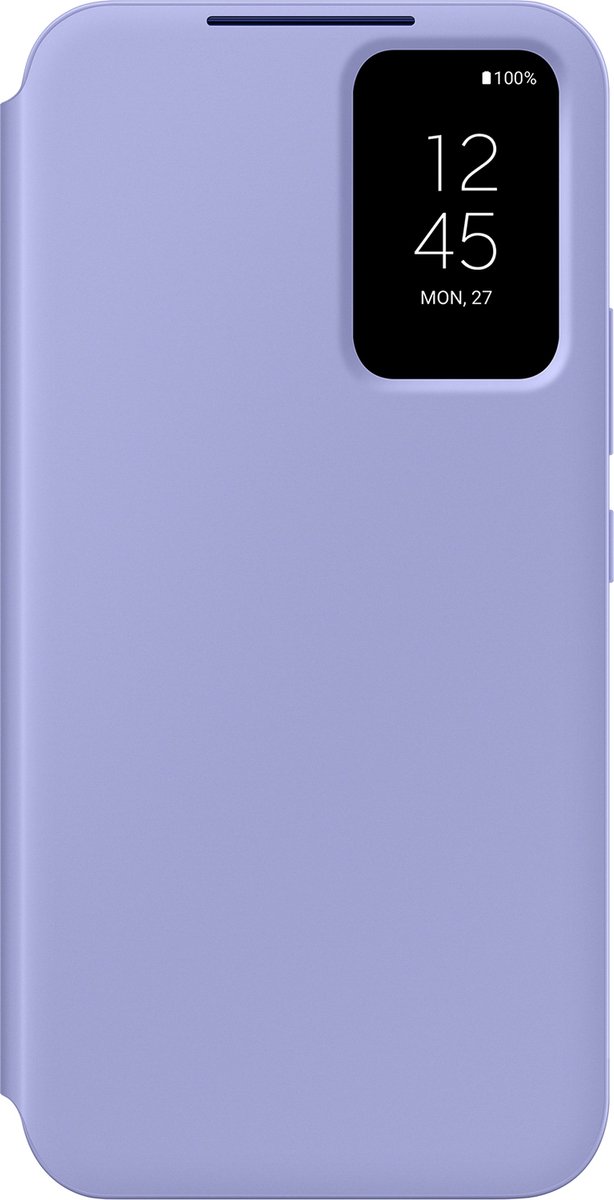 Samsung Galaxy A54 Smart View Portemonnee Hoesje - Púrpura