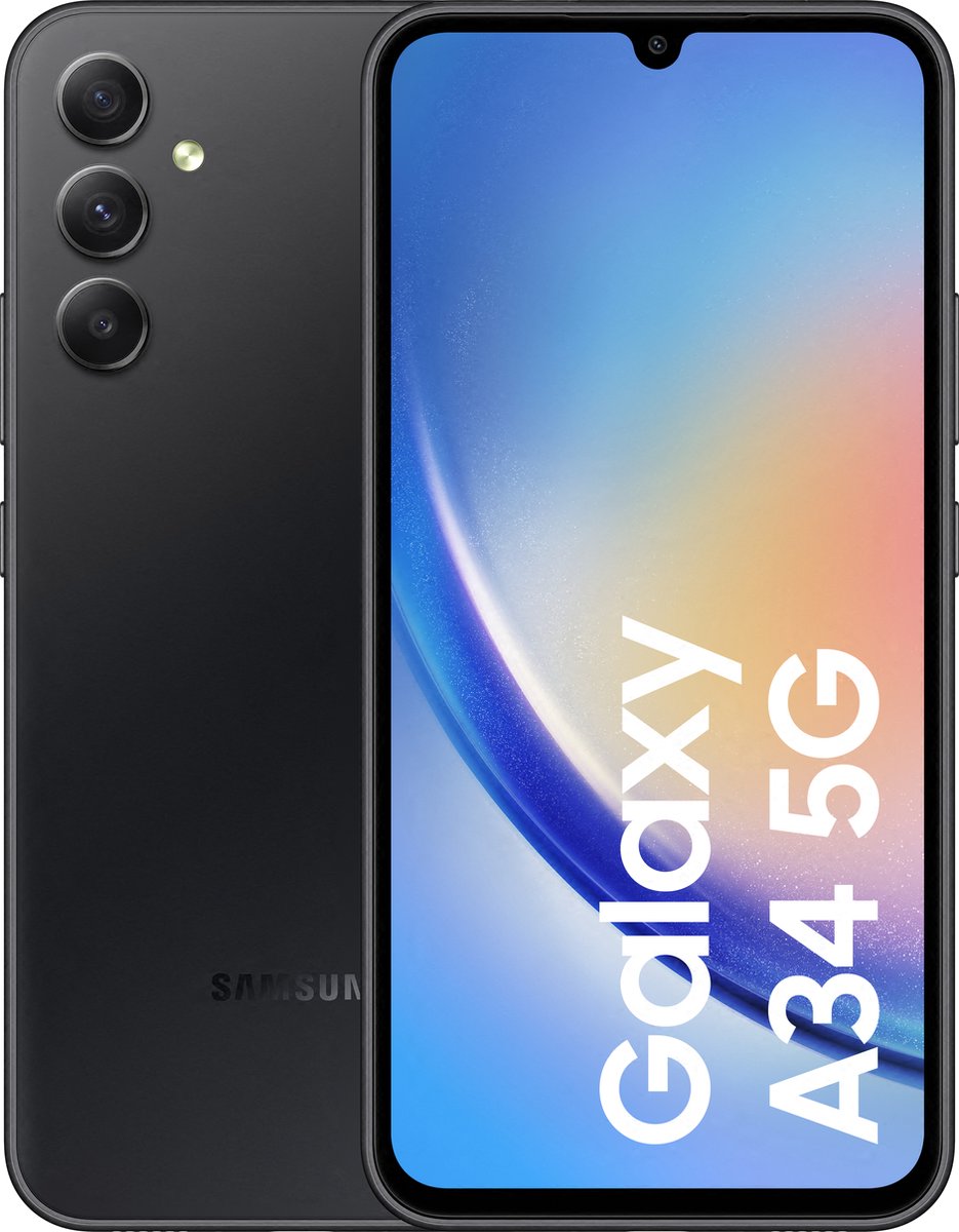 Samsung Galaxy A34 5G 128GB Awesome Black - Negro