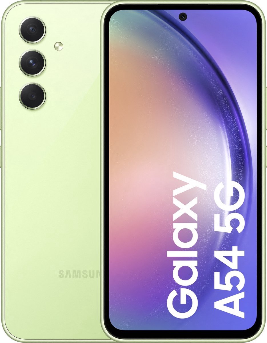 Samsung Galaxy A54 5G 128GB Awesome Lime - Groen