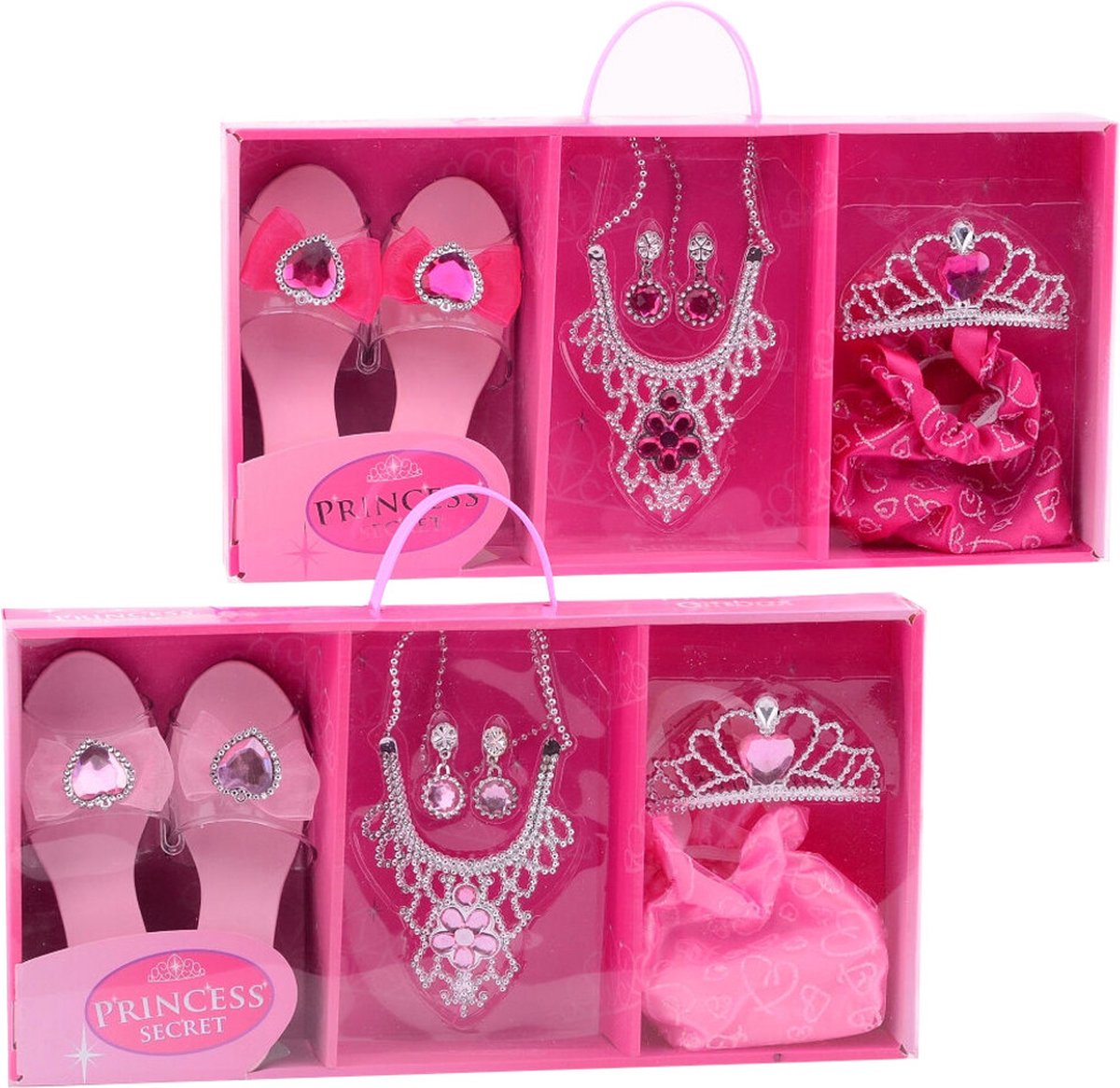 Top1Toys Verkleed Speelset Princess 2 Assorti - Roze