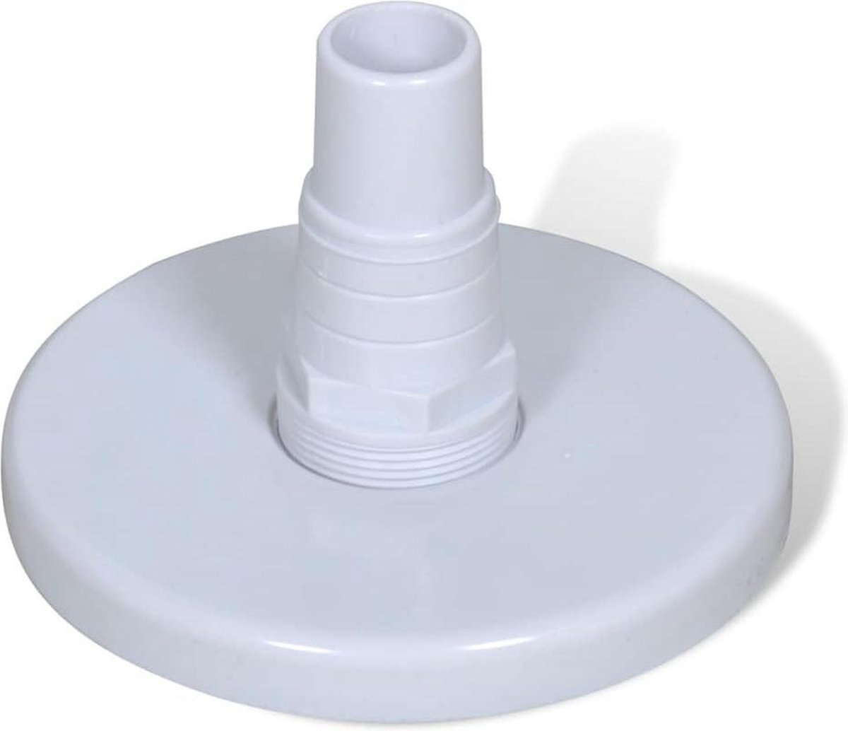 vidaXL 8-delige Zwembadskimmerset 21x25x30,5 cm - Zwart