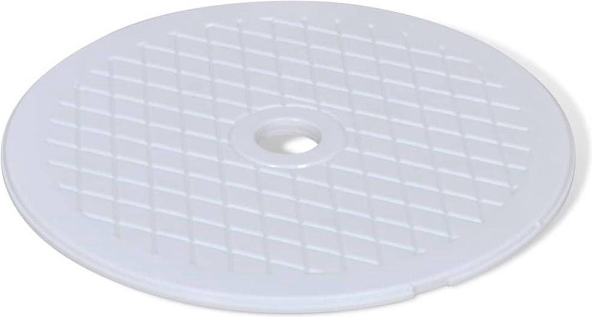 vidaXL 8-delige Zwembadskimmerset 21x25x30,5 cm - Zwart