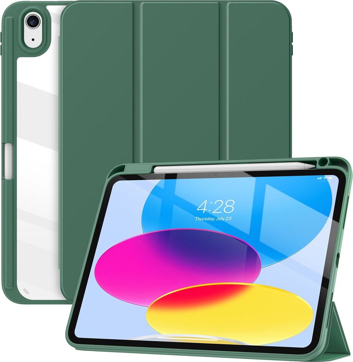 Solidenz Hybrid Hoes iPad 10 - 2022 10.9 inch - Groen