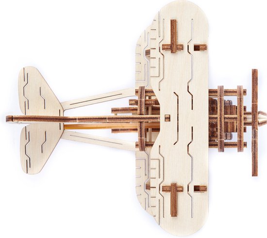 Wooden City Vliegtuig 3D puzzel