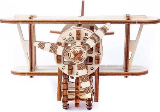 Wooden City Vliegtuig 3D puzzel