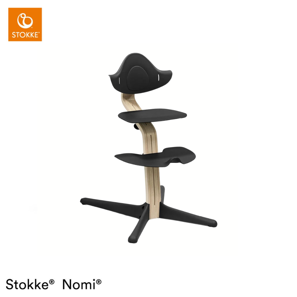 Stokke - Silla Nomi Negro Natural - Zwart