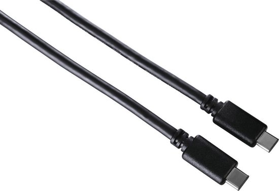 Hama USB-C-kabel - Zwart