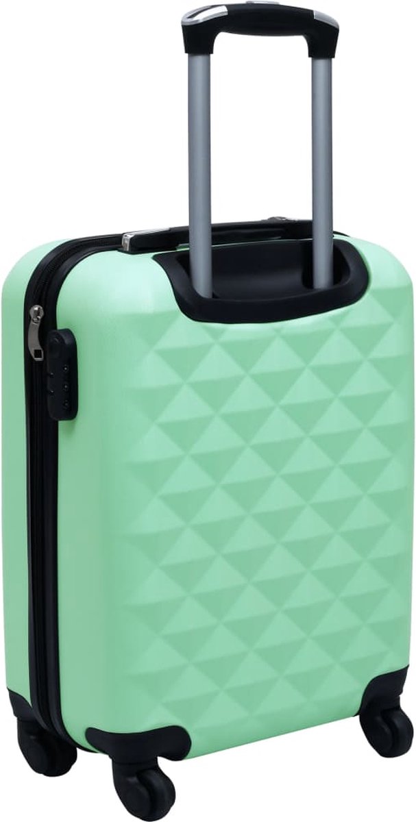 Vidaxl Harde Koffer Abs Mintkleurig - Groen