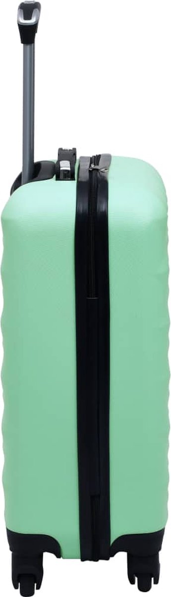 Vidaxl Harde Koffer Abs Mintkleurig - Groen