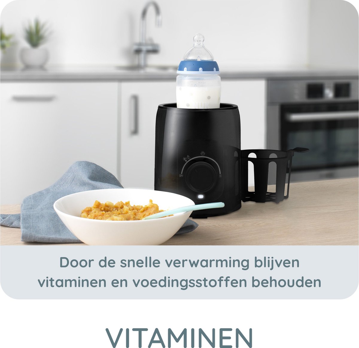 Alecto Flessenwarmer - Zwart