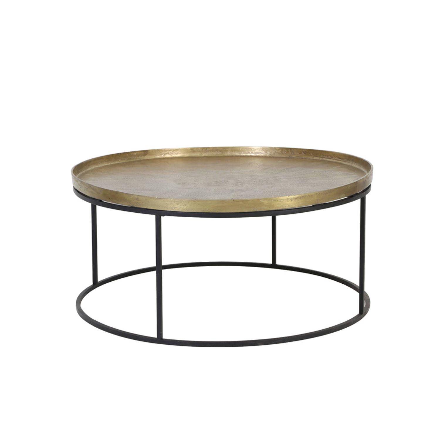 Light & Living - Salontafel Serena - 88x88x40.5cm - Zwart