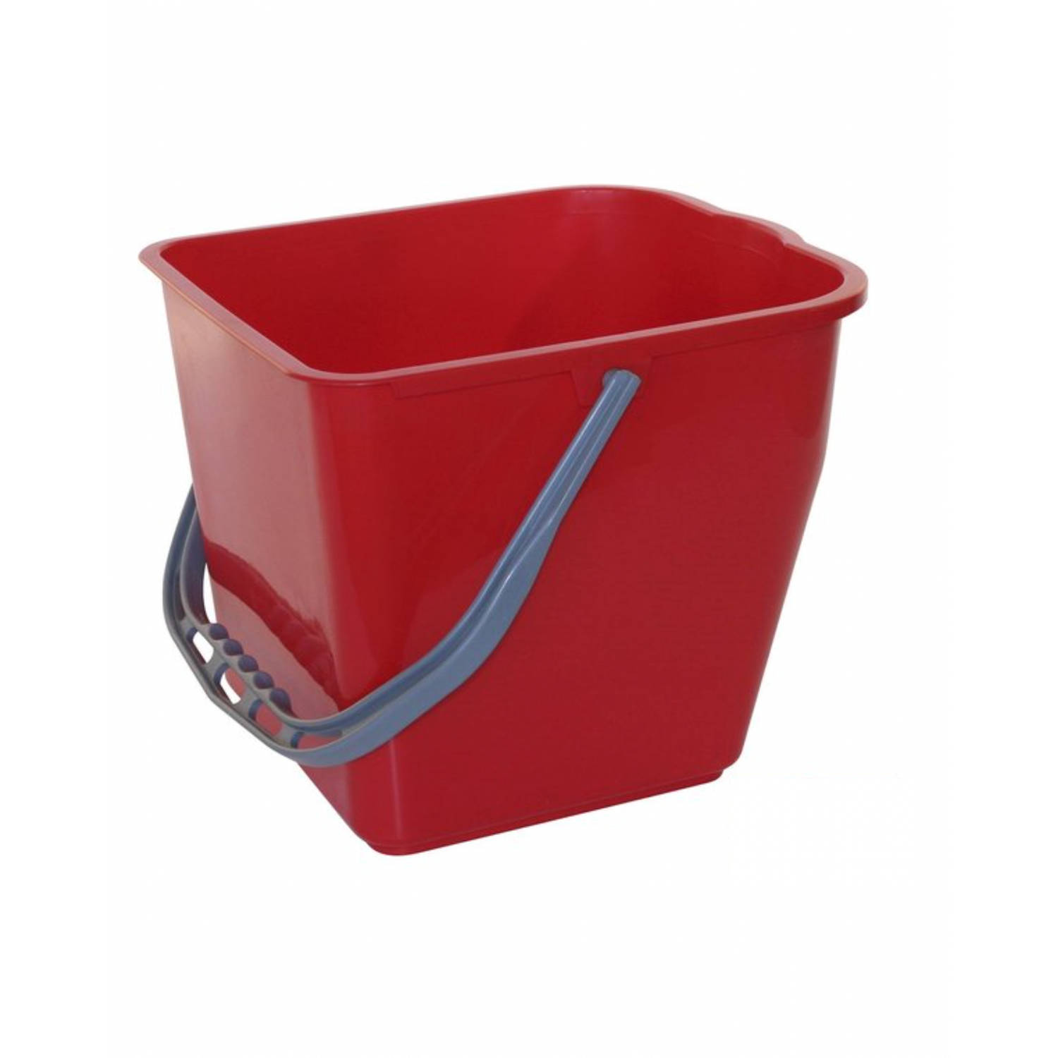 Synx Tools - Emmer - Voor Mop En Werkwagen 15 Liter -Schoonmaak - Rood