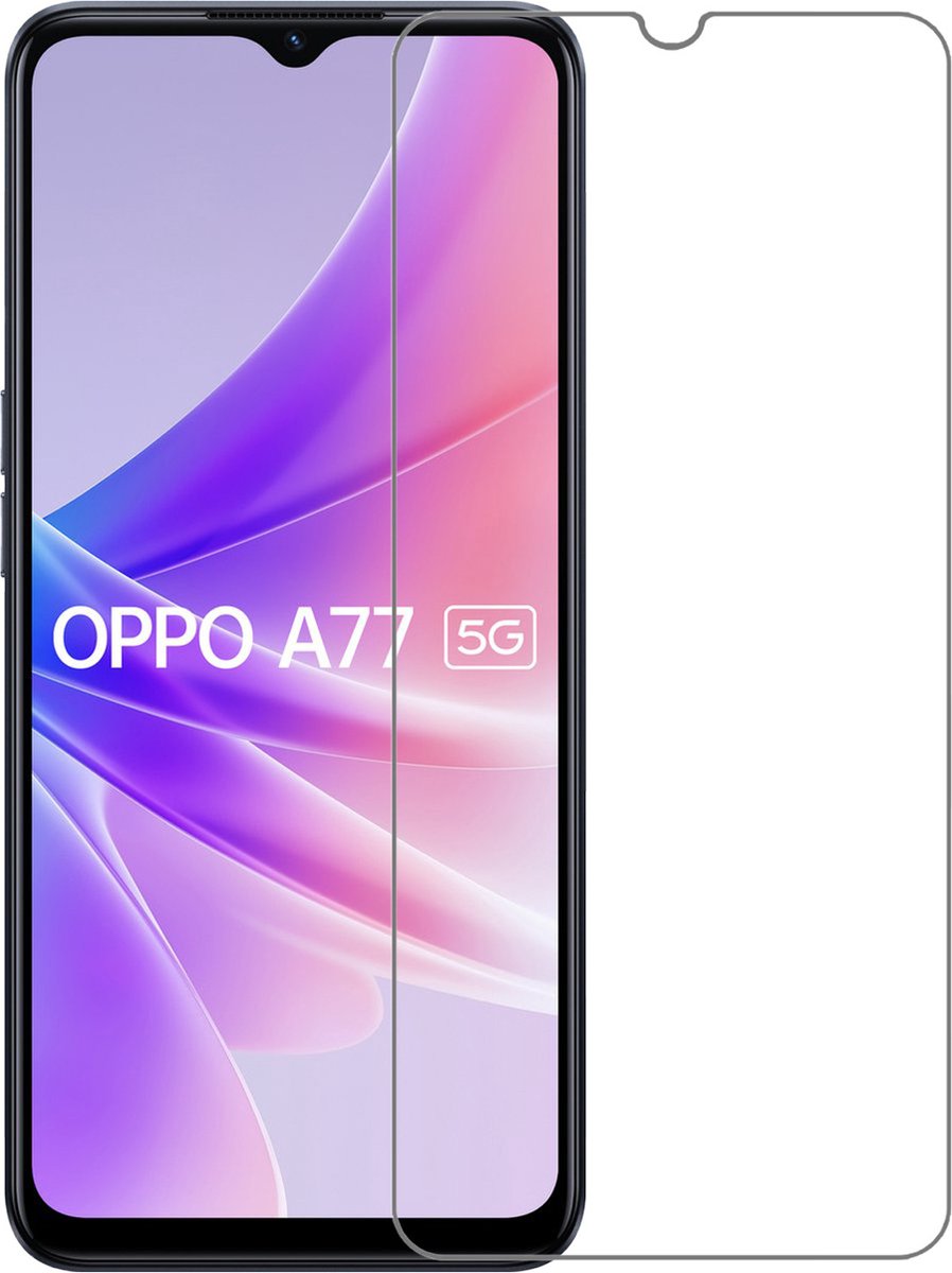 Basey Oppo A77 Screenprotector Tempered Glass - Oppo A77 Beschermglas Screen Protector Glas
