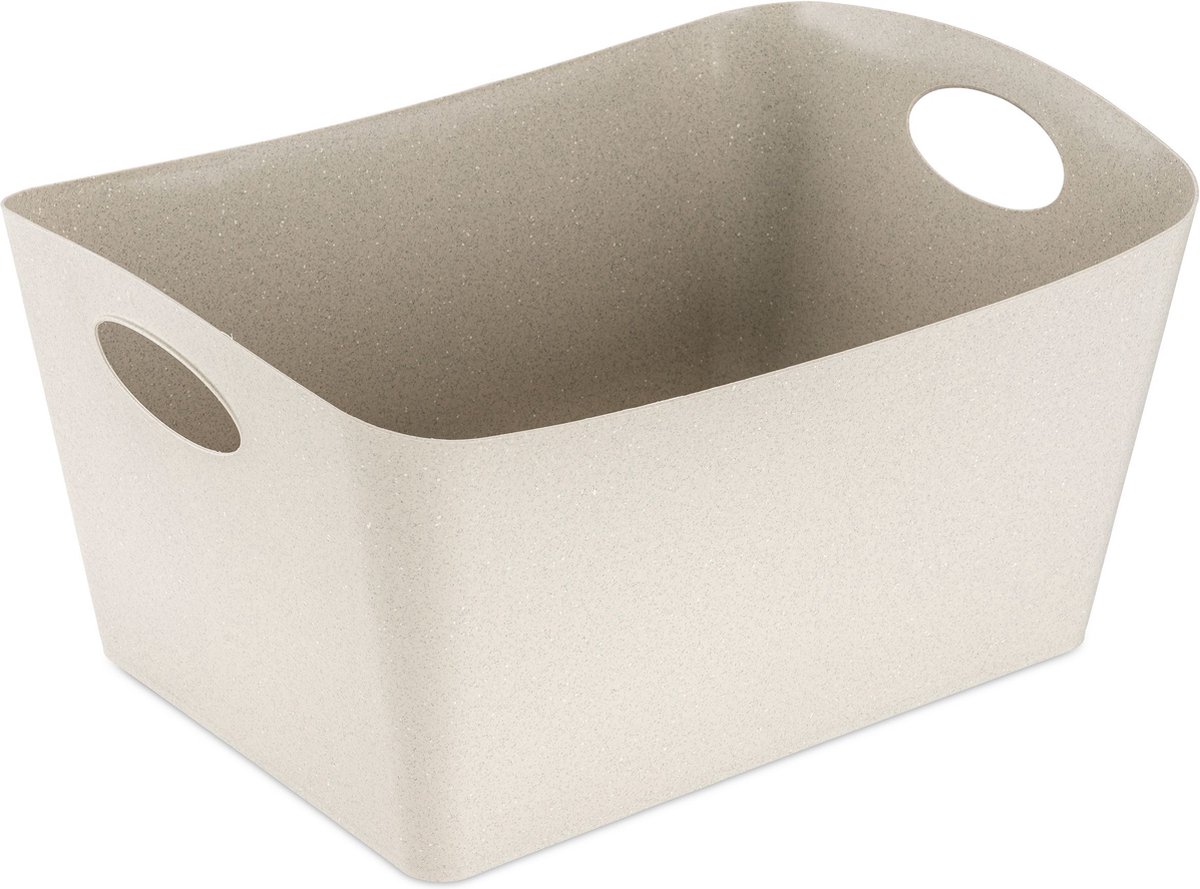 Koziol Recycled Boxxx L Opbergbox 15 Liter - Beige