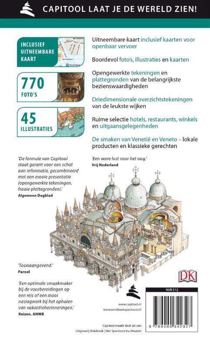 Capitool Reisgidsen: Venetië