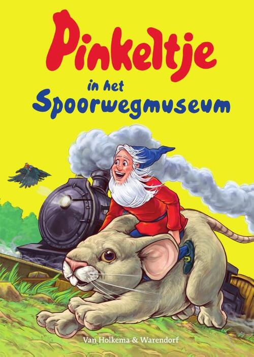 Kinderboeken Pinkeltje in het Spoorwegmuseum