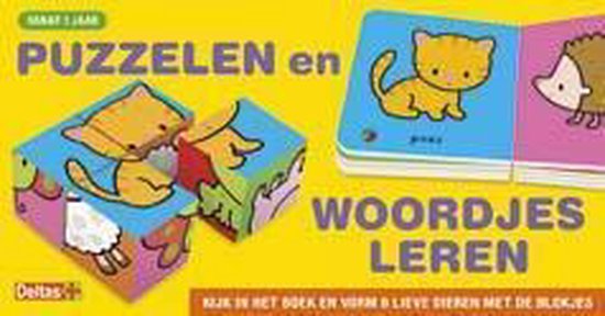 Puzzelen en woordjes leren