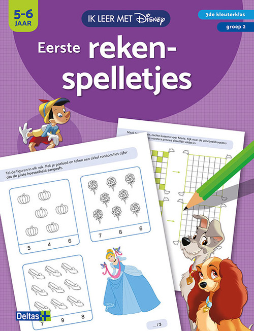 Eerste rekenspelletjes (5-6 j.) - Paars