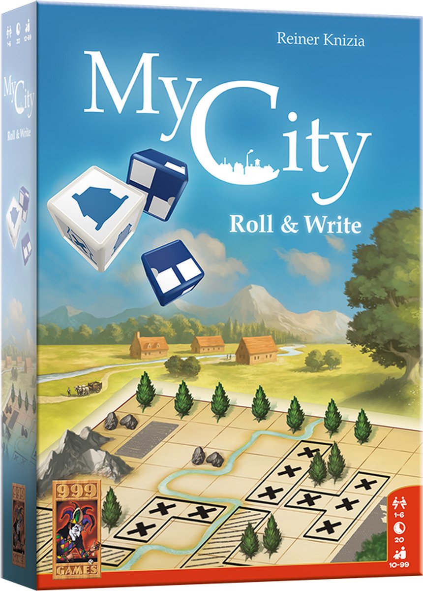 999Games 999 Games 999 My City Roll & Write