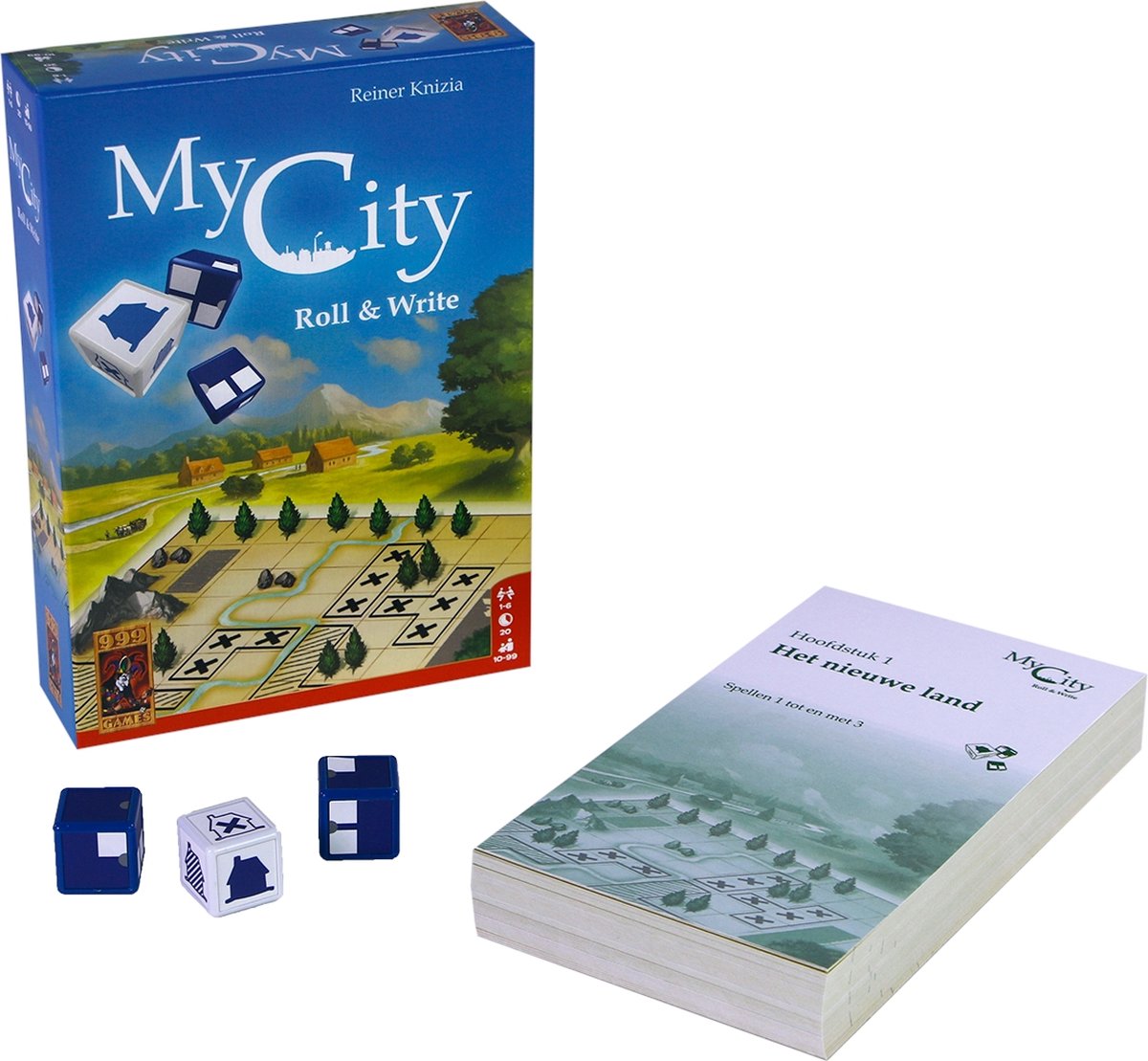 999Games 999 Games 999 My City Roll & Write