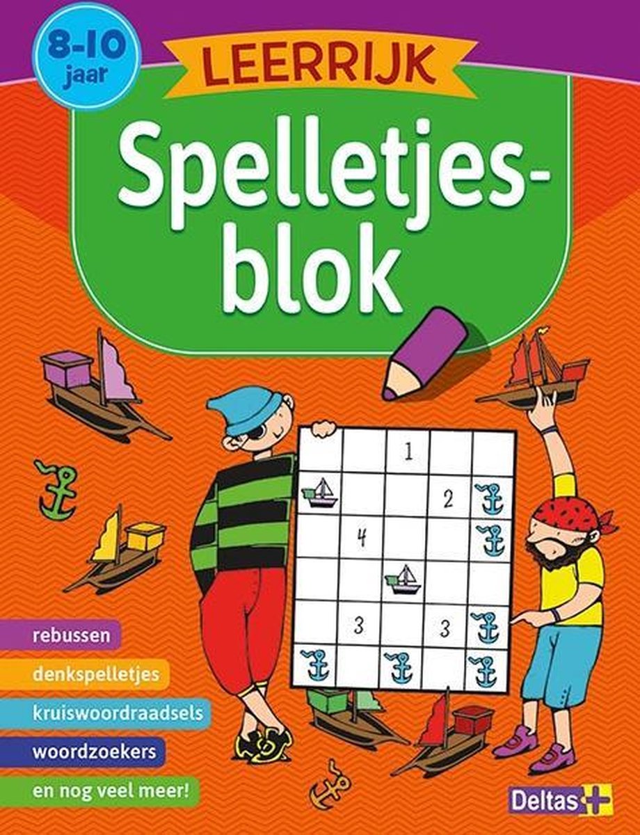 Top1Toys Leerrijk spelletjesblok