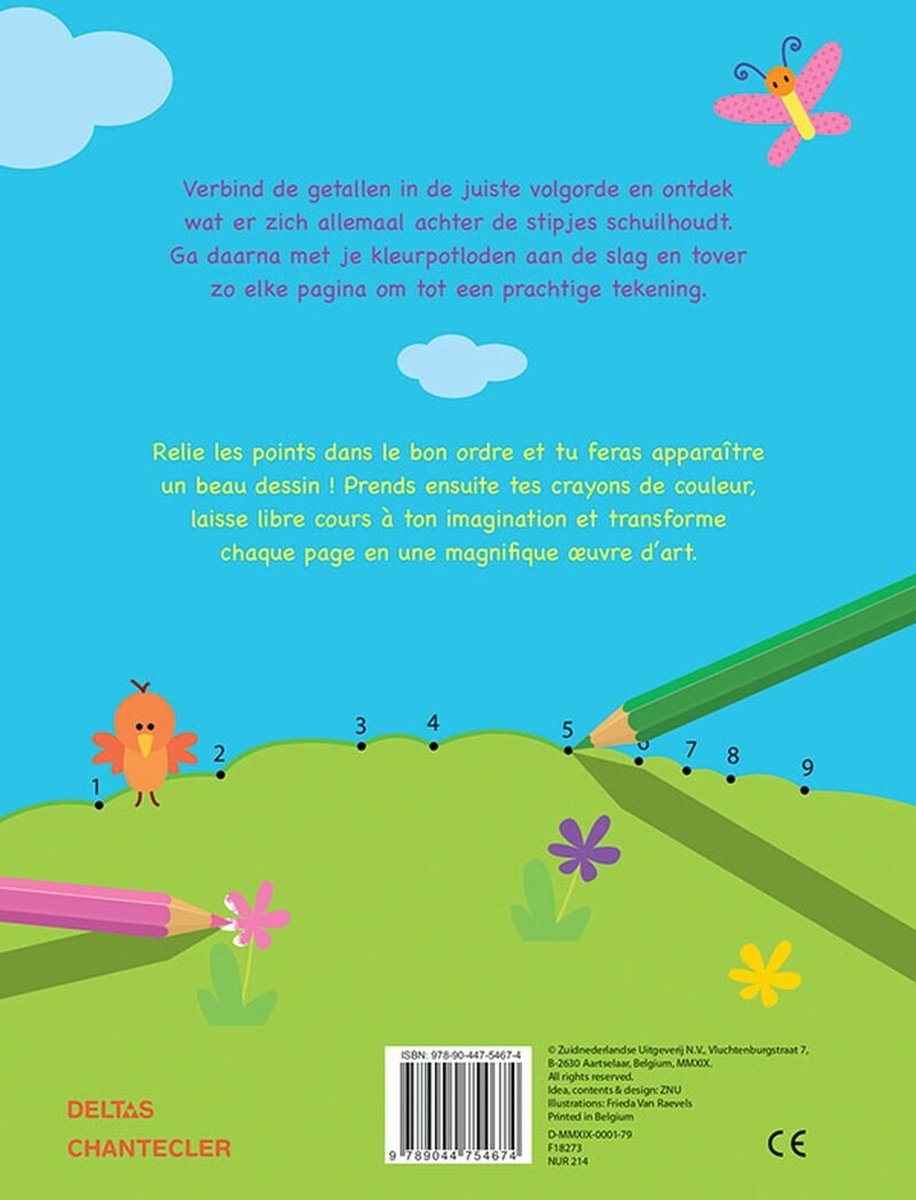 1-2-3 Kids Fun - Tekenen van punt tot punt tot 25 / 1-2-3 Kids Fun - Dessiner de point à point jusqu&apos;a 25