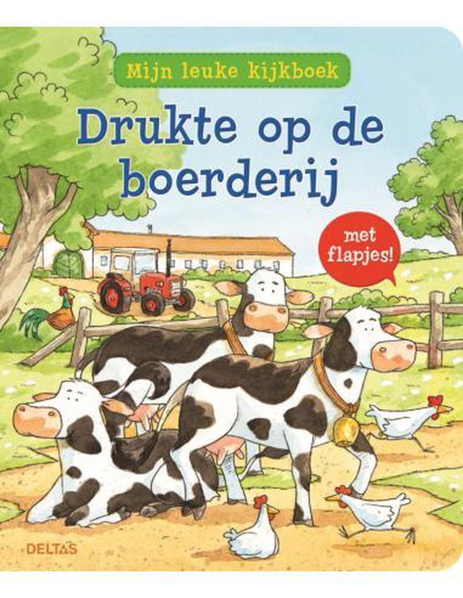 Drukte op de boerderij