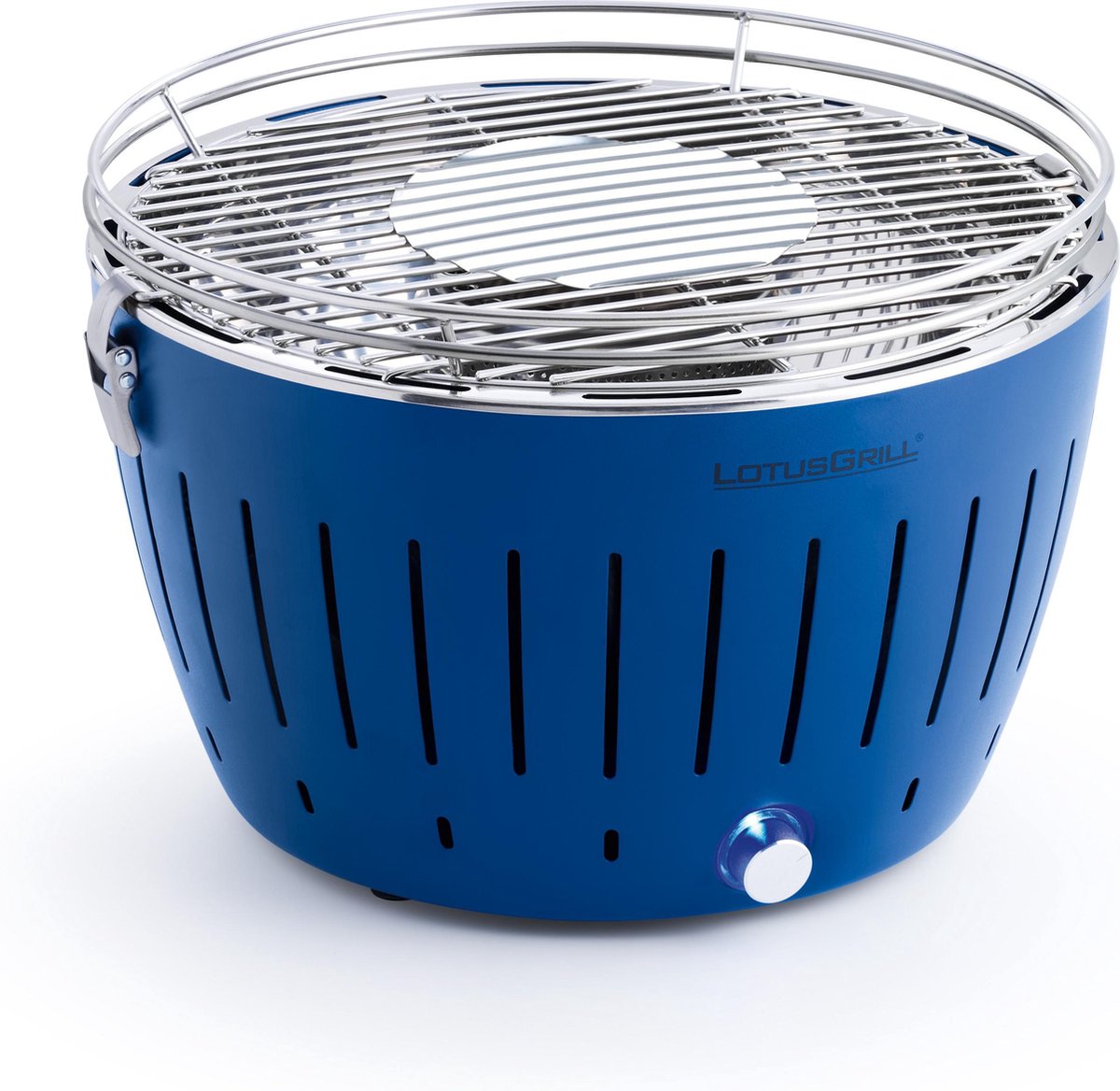 LotusGrill Classic Hybrid Tafelbarbecue - Ø350mm - Diep - Blauw