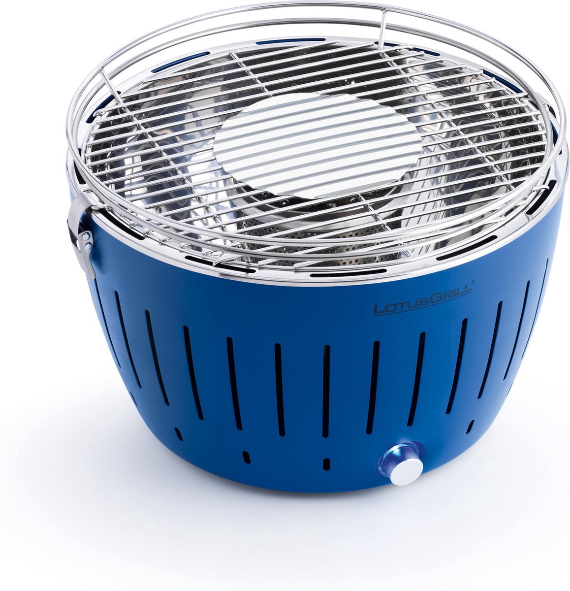 LotusGrill Classic Hybrid Tafelbarbecue - Ø350mm - Diep - Blauw